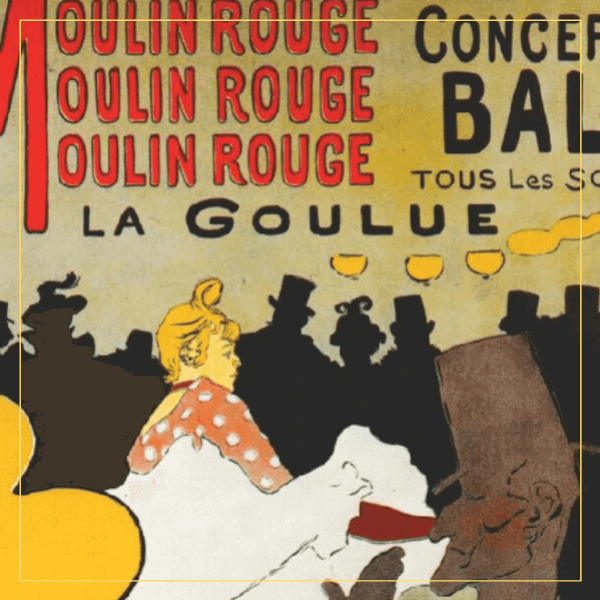 Toulouse-Lautrec, brushes and a moulin